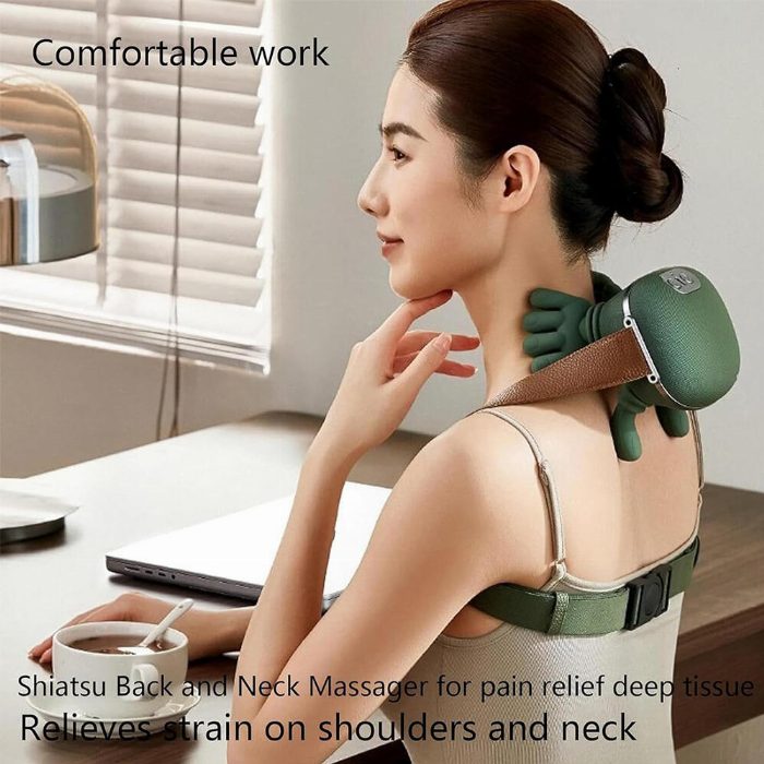 BN4295 Cervical e Back Massager 4D mão Biónico com calor
