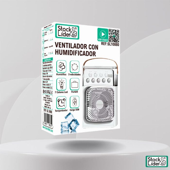 Ventilador com humidificador