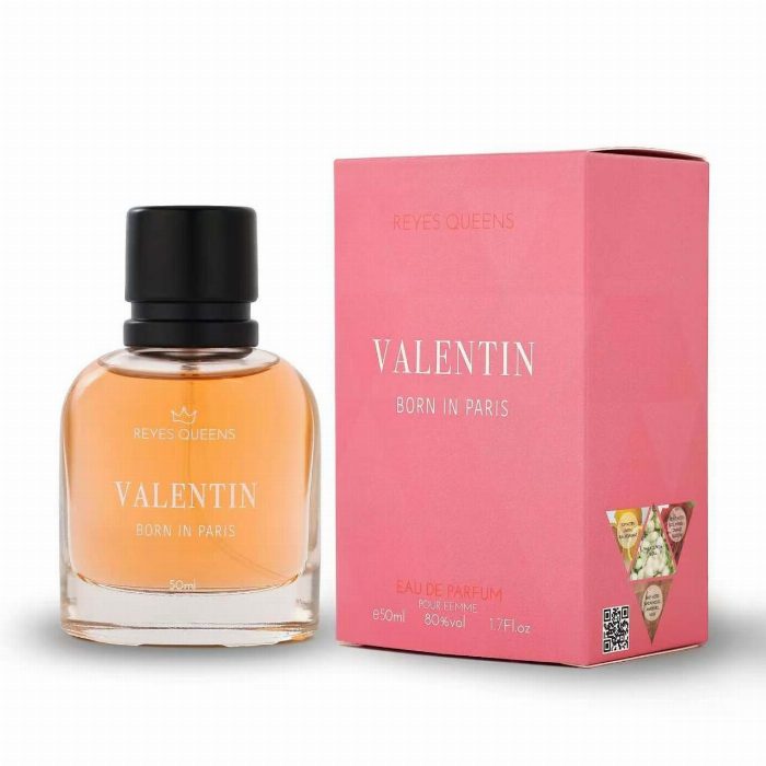 Perfume Valentin nascido em Paris para mulheres 50ML Reyes Queens