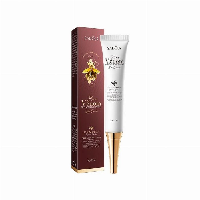 Contorno de olho firme anti-rugas com veneno de abelha (20g) efeito de elevação natural