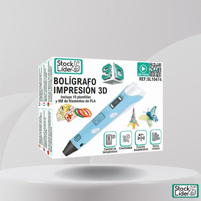 Caneta esferográfica de impressão 3D