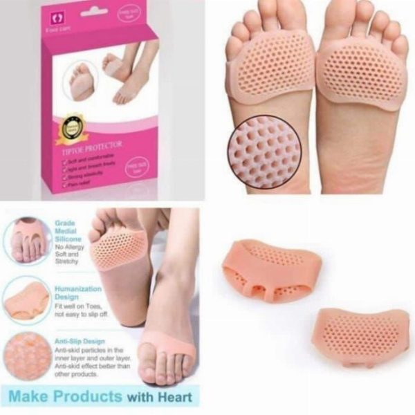 Almofada protetora de pé de silicone