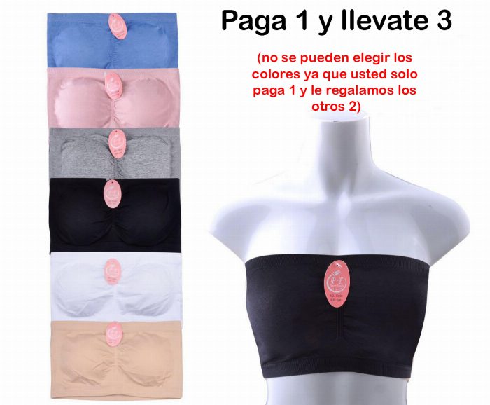 Conjunto de 3 soutiens SujetadorBra