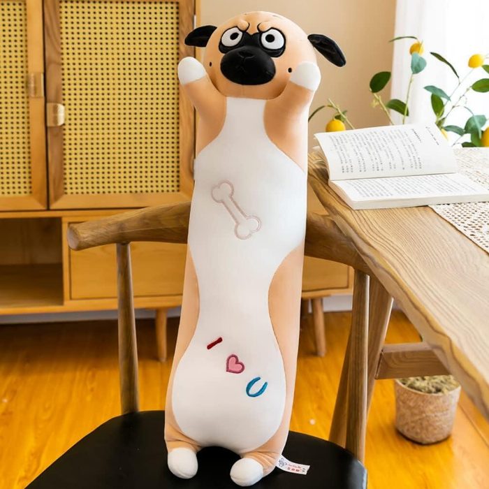 Travesseiro de cão para abraçar