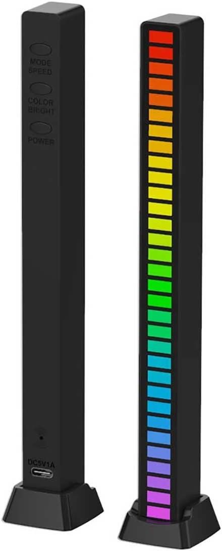 Barra LED com ritmo musical