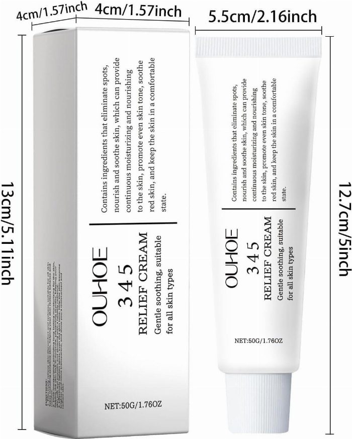 Creme 345 Creme de Alívio 50g / 1,76 oz Ouhoe