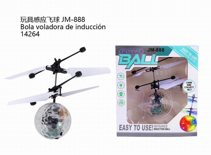 Esfera de voo inteligente de indução LED