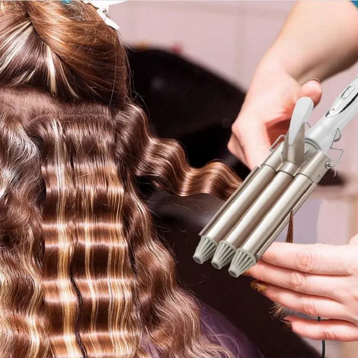 Triplo Efeito Cabelo Curler