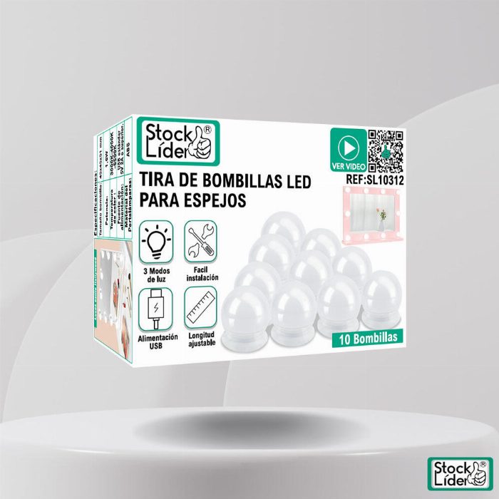 Faixa de lâmpada LED para espelho