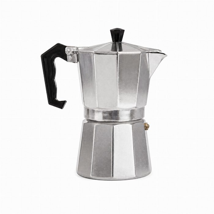 9 chávenas de café de alumínio italiano