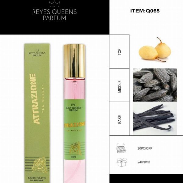 Perfume Eau de Toilette Attrazione pour Femme 33ml