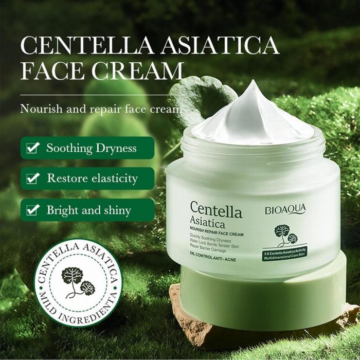 Creme facial hidratante de Centella Asiana