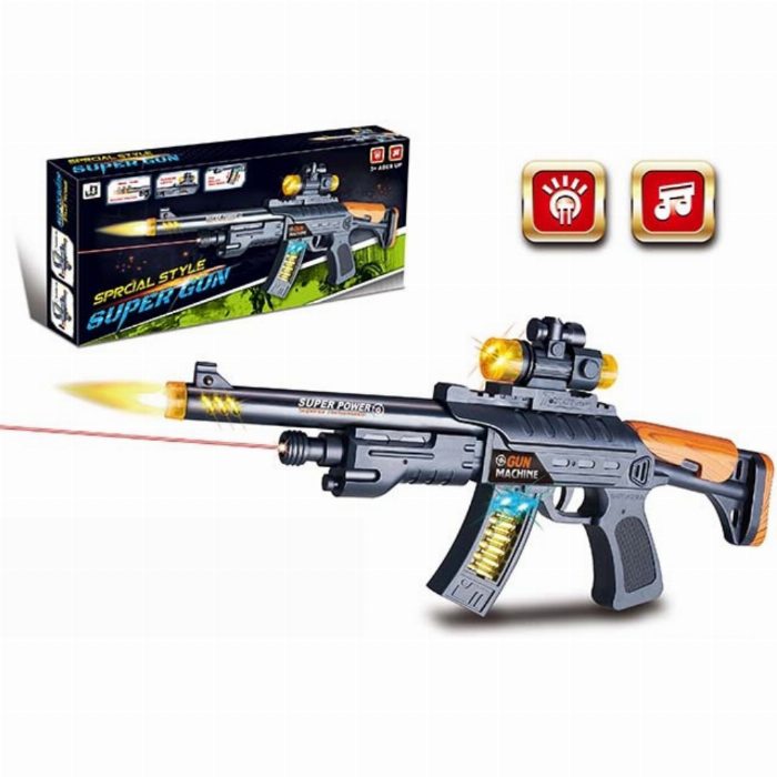 Toy Gun com luz e som | Divertido e seguro para crianças