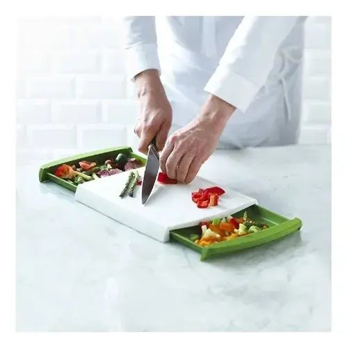 Placas de cozinha claras ou acrílicas para corte