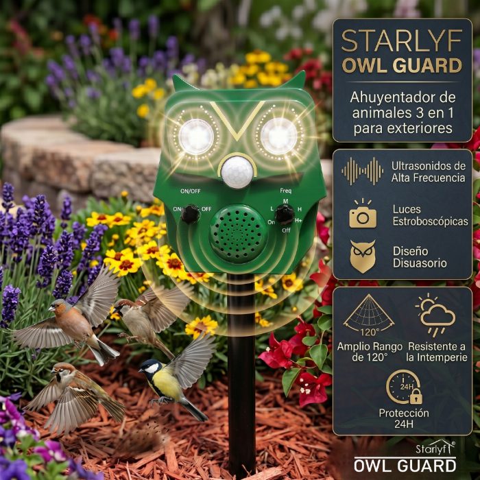 Driver de ultra-som solar inteligente com sensor de movimento