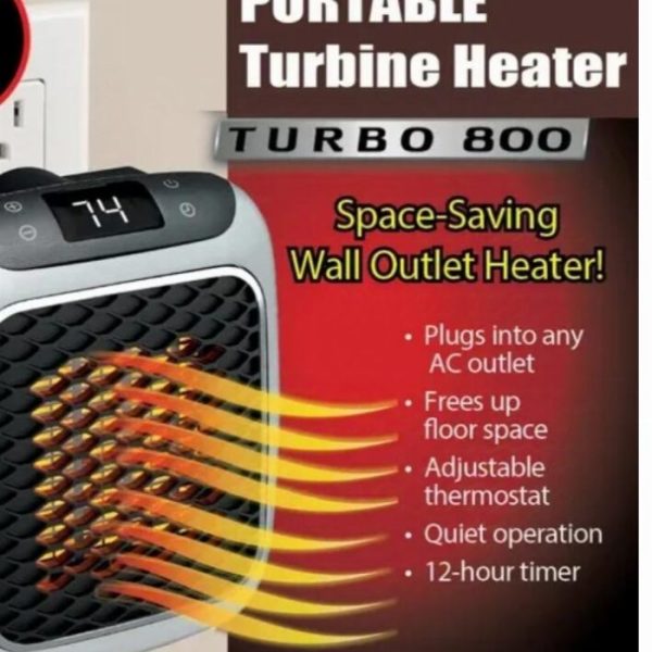 Aquecedor portátil 800W