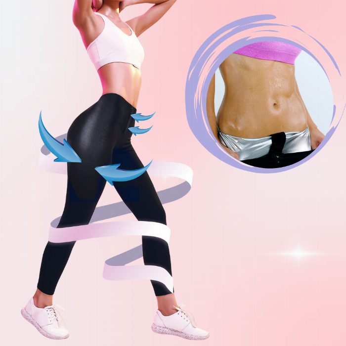 Leggings modeladores efeito sauna e push-up