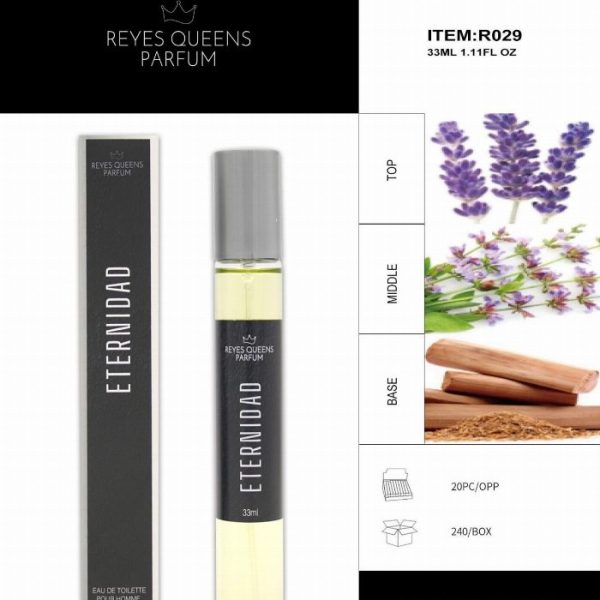 Perfume eau de toilette eternidade pour homme 33ML