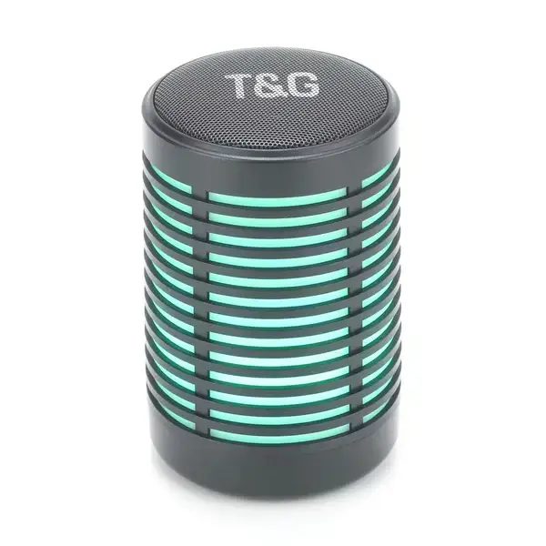 Coluna sem fio portátil, luz LED, Bluetooth 5, poder 5W, 500mah, L17-B TG-371 Big Diamond