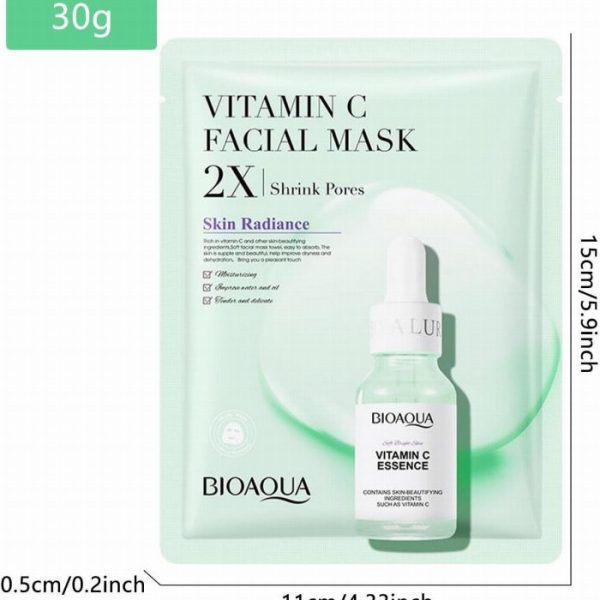 Máscara Facial De Vitamina C 30gr
