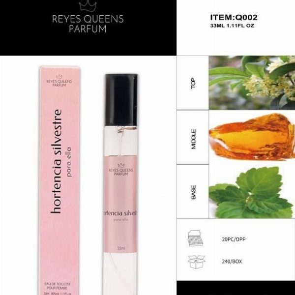 Perfume Eau de Toilette Hortencia Silvestre pour Femme 33ml