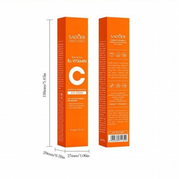 Contorno ocular do iluminador com vitamina C ativa + niacinamida 20ml