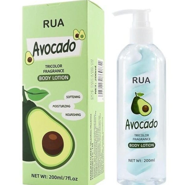 200ML de abacate a suavização nutritiva loção corporal