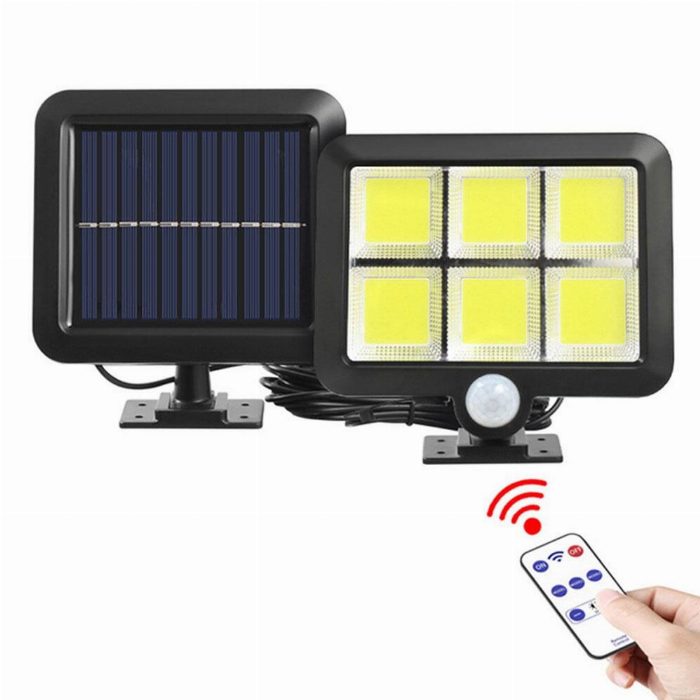 Luz de parede solar de alumínio LED