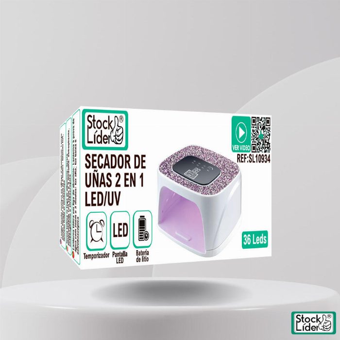Secador de unhas 2 em 1 LED/uv