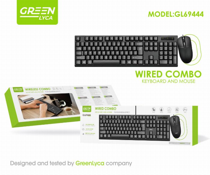 Teclado ergonómico e kit de rato para uso diário