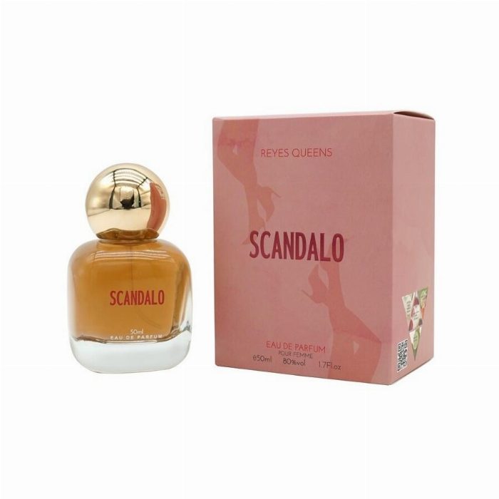 Eau de parfum scandalo pour femme 50ML Reyes Queens