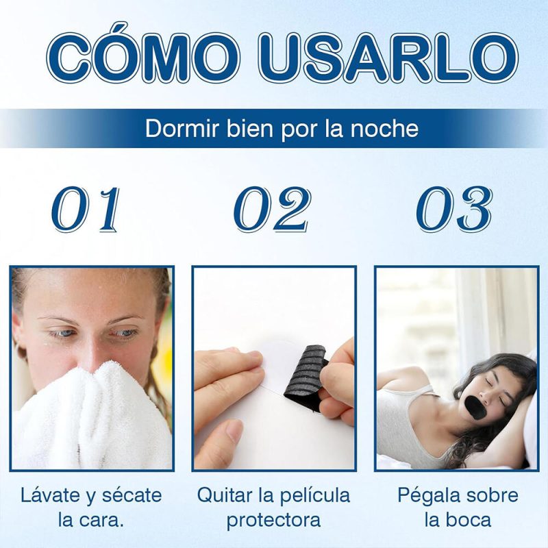 Tiras Orais Anti-ronco, 30 Tiras De Sono Anti-Snoring