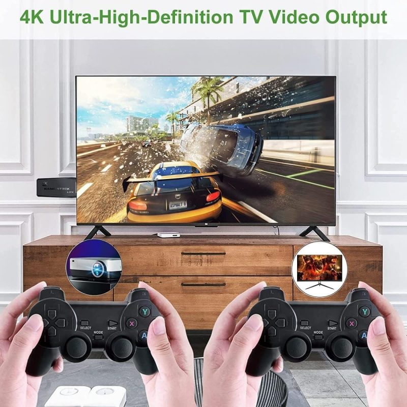 Console jogo 4k ultra hd jogo stick