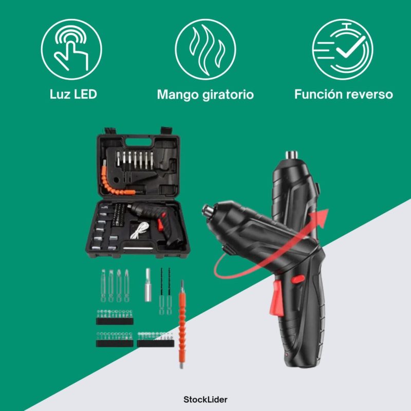 Controlo de chave de fenda 47PCS