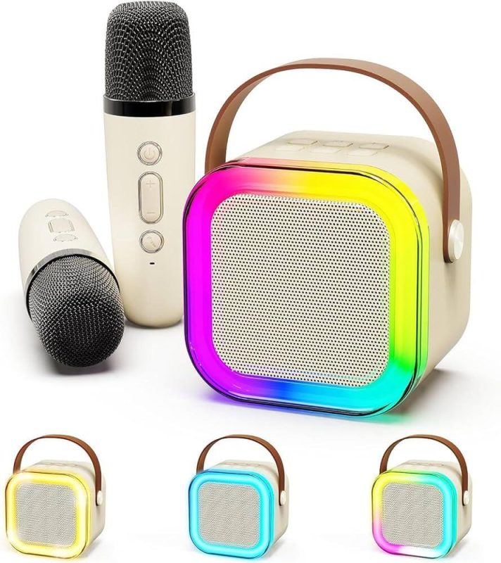 Coluna e microfone K12