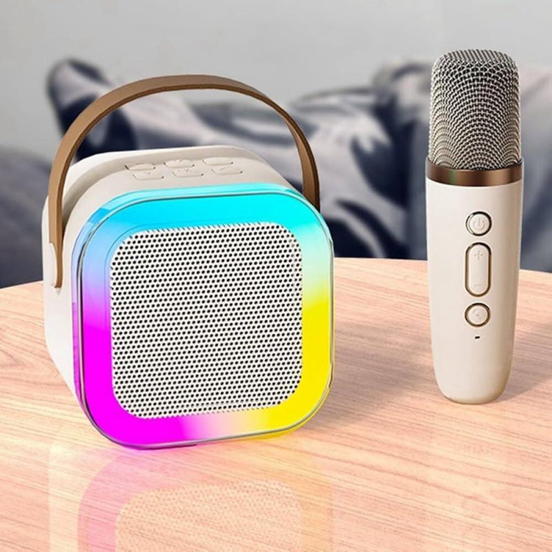 Coluna e microfone K12