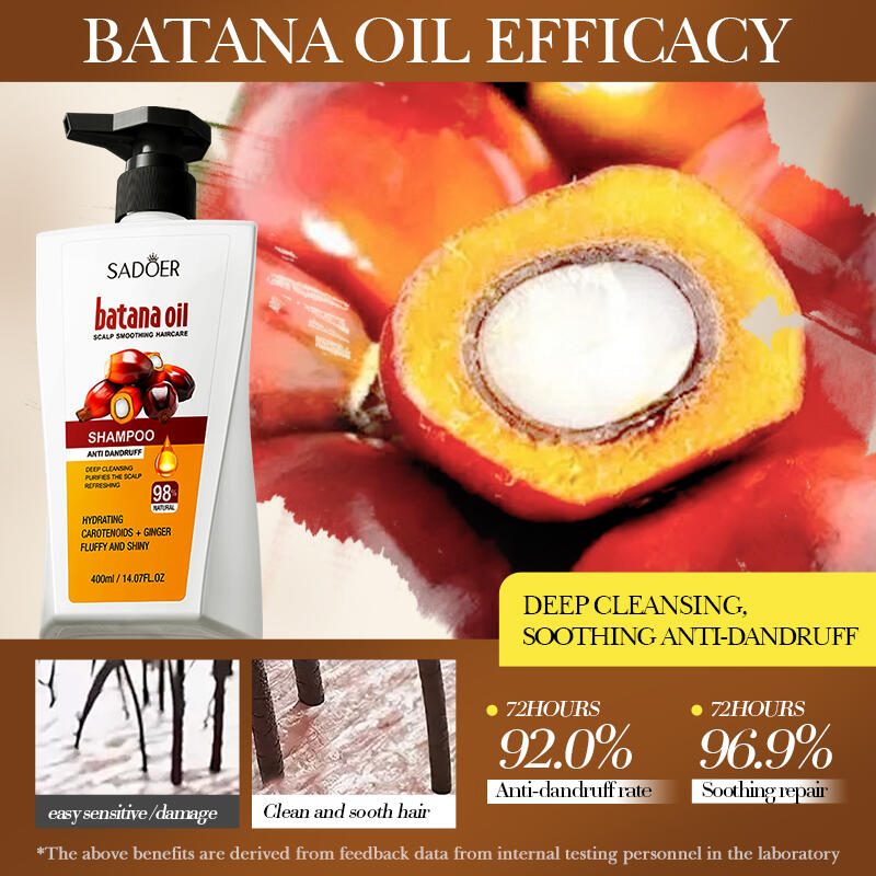 Champô com óleo de Batana 400ml Sadoer