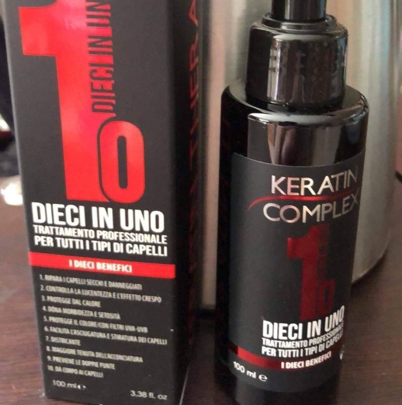 Tratamento de cabelo 10 em 1 de 100 ml