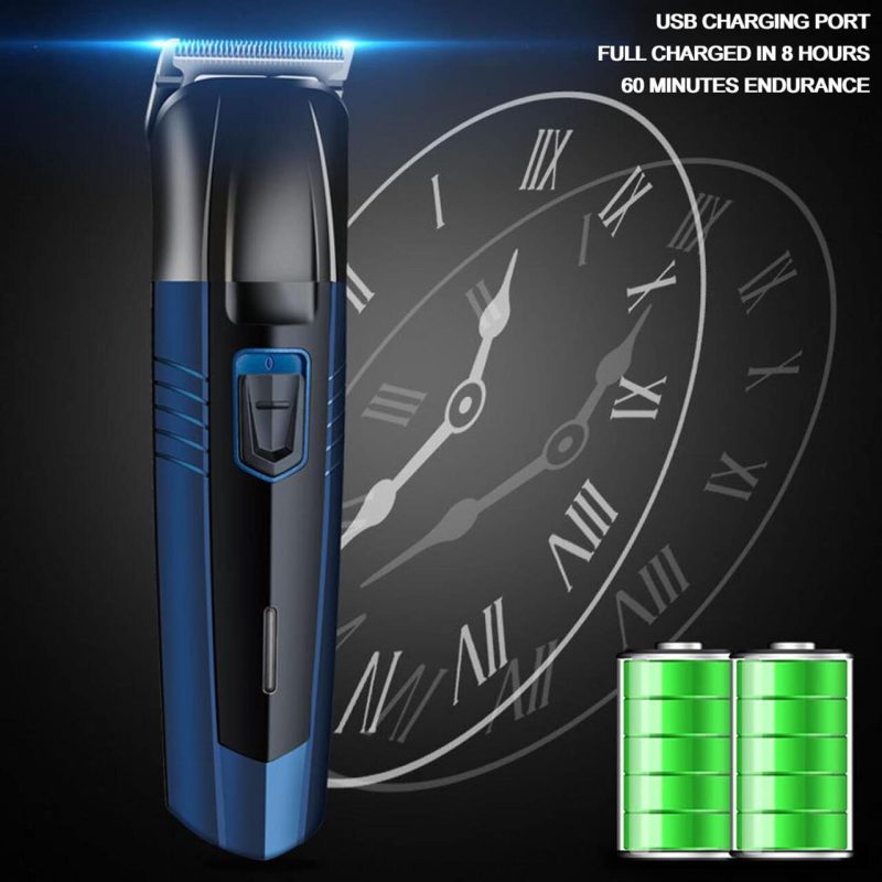 3-em-1 Cortes de cabelo – Precisão total para barba, cabelo e nariz