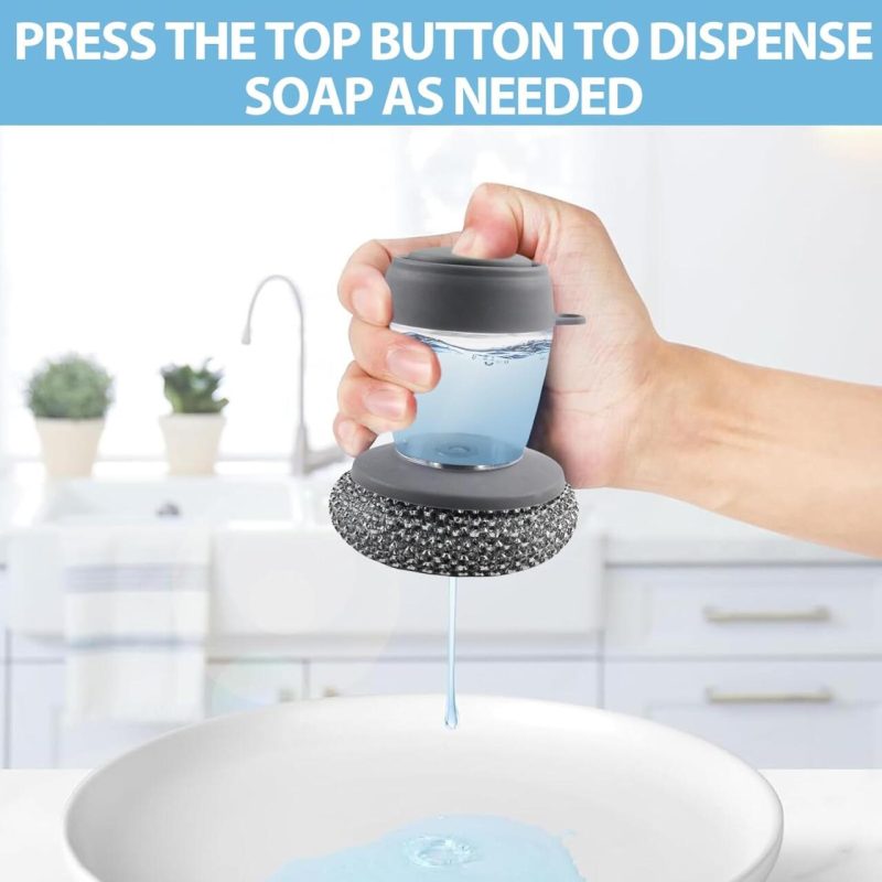 Esponja para Sarten com Dispensador