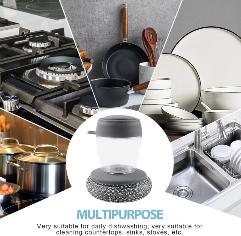 Esponja para Sarten com Dispensador