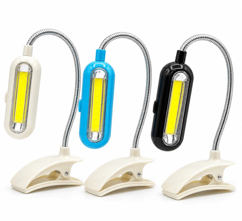 Lâmpada LED COB com braçadeira