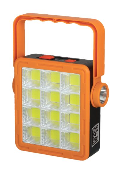 Lâmpada solar multifunções