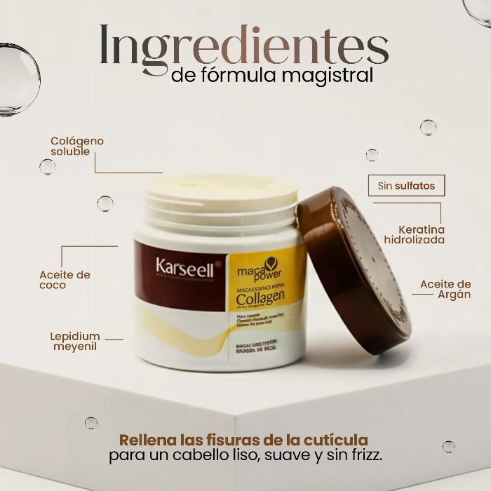 Creme de colágeno 500 ml Karsel